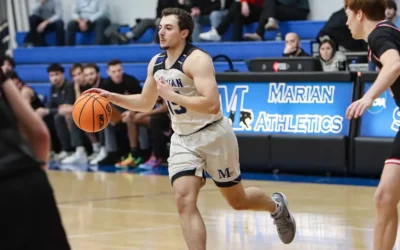High-scoring affair ends in Marian men’s basketball loss to CUW
