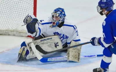 Sabre NCAA men’s hockey nearly forces mini-game with No. 11/12 Trine