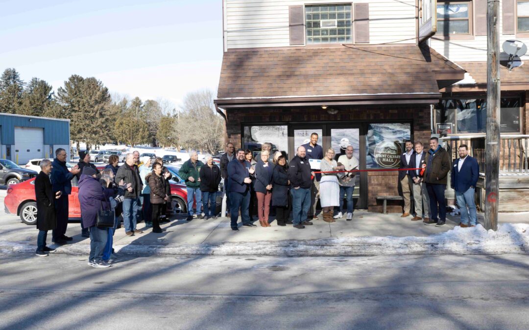 Grand Opening and Ribbon Cutting Ceremony Held at Mount Calvary Hall