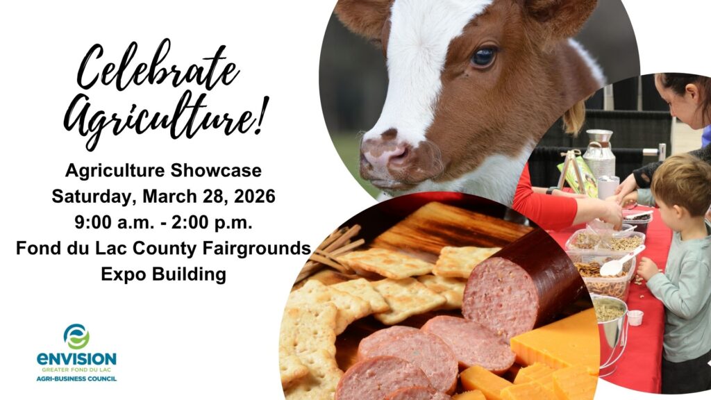 Ag showcase image with a cow