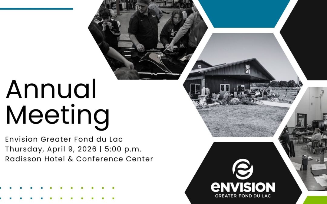 Envision Greater Fond du Lac to Host Annual Meeting, Present Annual Awards