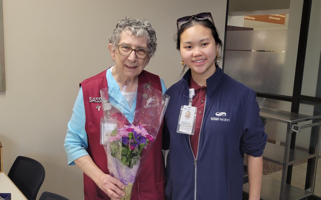SSM Health St. Agnes Hospital volunteer receives BEE Award