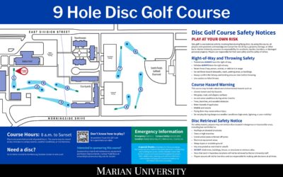 Marian University to Unveil New Disc Golf Course with Ribbon Cutting Ceremony