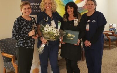 Nicole Dash, RN, receives DAISY Award for Extraordinary Nurses at SSM Health St. Agnes Hospital