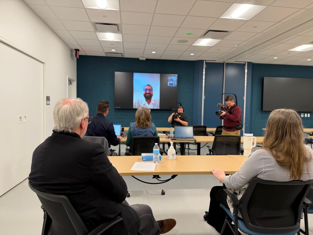 Students in a classroom