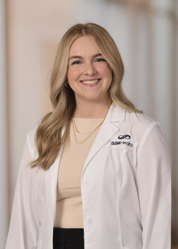 A young female doctor