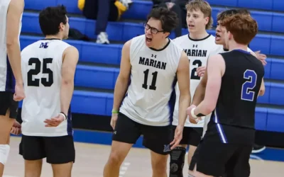 Marian men’s volleyball earns convincing sweep of Rockford
