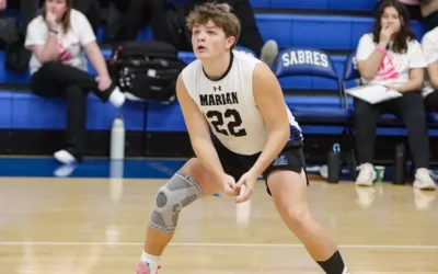 Sabre men’s volleyball has win streak snapped by Edgewood