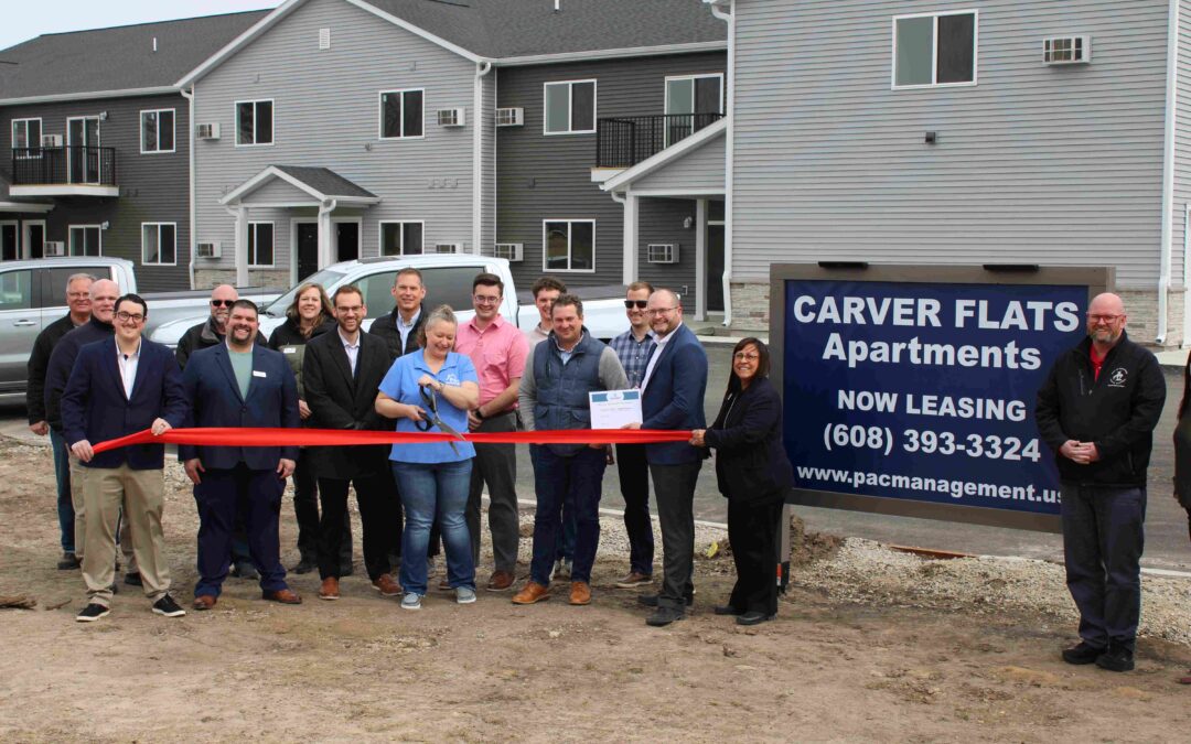 Envision Greater Fond du Lac Hosts Ribbon Cutting at Carver Flats Apartments in Waupun