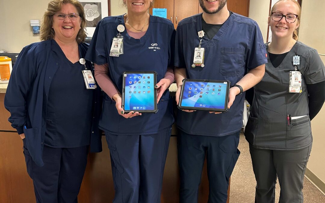 SSM Health Ripon Community Hospital Auxiliary gift brings inpatient use iPads