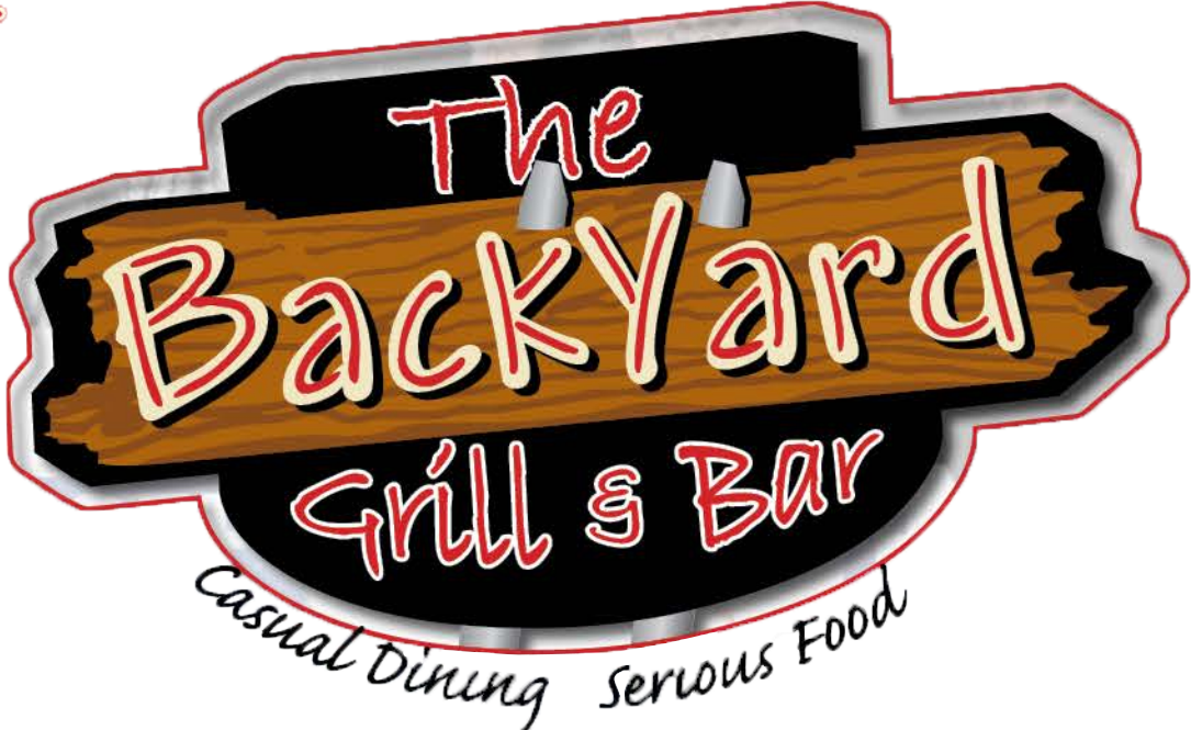 backyard logo Backyard grill and bar logo