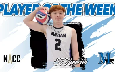 Kendrick finishes career with NACC Defensive Player of the Week award