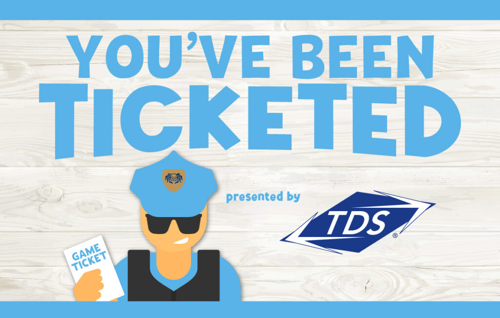 You've been ticketed