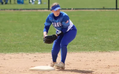 Marian softball sweeps home opener