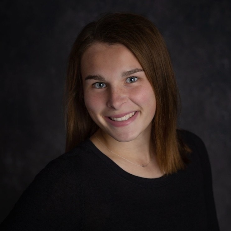 A female high school student