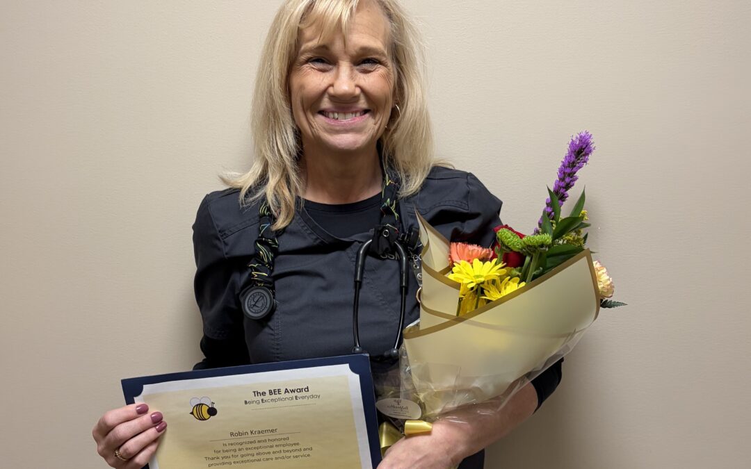 SSM Health Fond du Lac Regional Clinic Neurosurgery certified medical assistant receives BEE Award