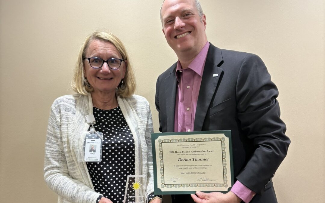 SSM Health leader DeAnn Thurmer receives 2026 Rural Health Ambassador Award