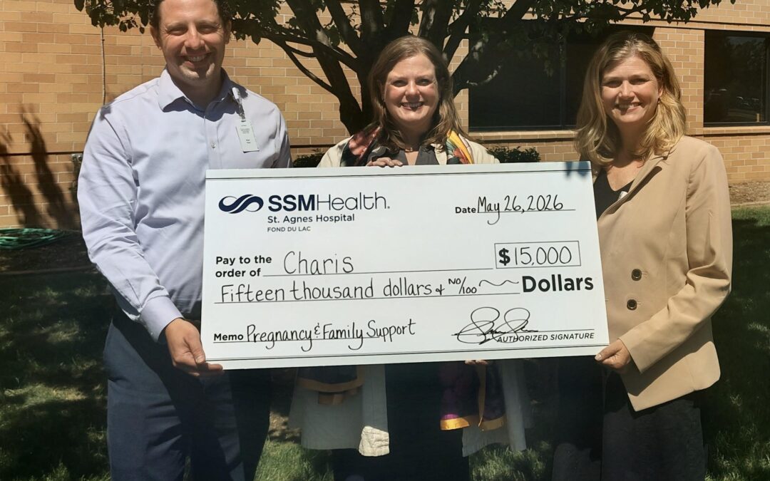 SSM Health Community Health gift supports Charis Pregnancy and Family Help Center
