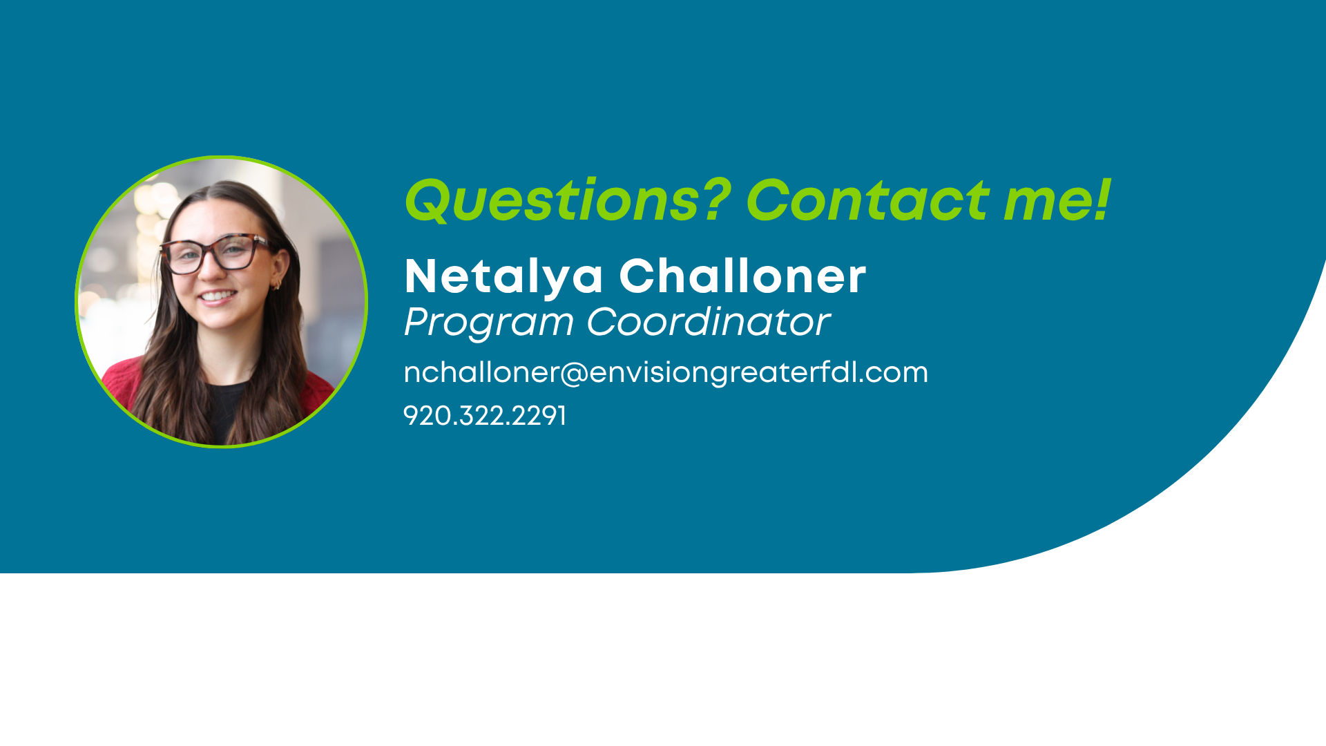 contact me with Netalya's picture