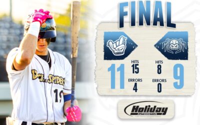 Dock Spiders Lose in Extra Innings Thriller Against the Rockers