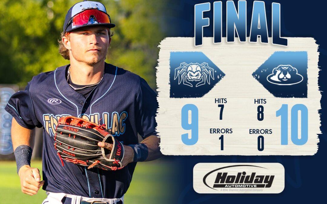 Dock Spiders Suffer Walk-Off Loss to the Woodchucks