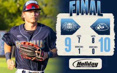 Dock Spiders Suffer Walk-Off Loss to the Woodchucks