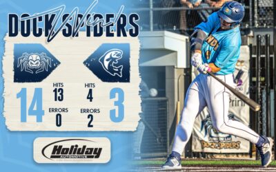 Dock Spiders Cruise Past Chinooks Behind Offensive Outburst