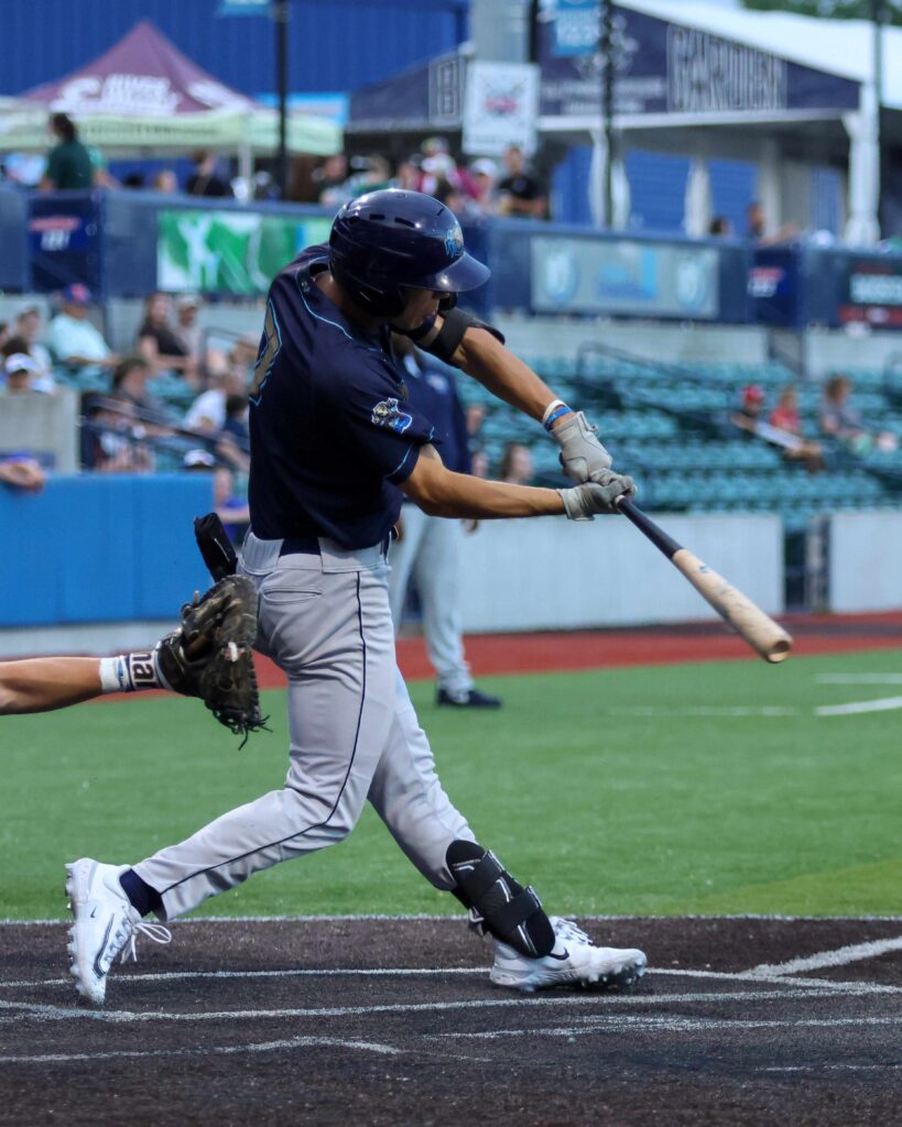 A baseball batter