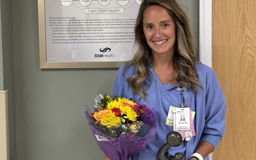 Family Birth Suites nurse receives Waupun Memorial Hospital DAISY Award for Extraordinary Nurses honor