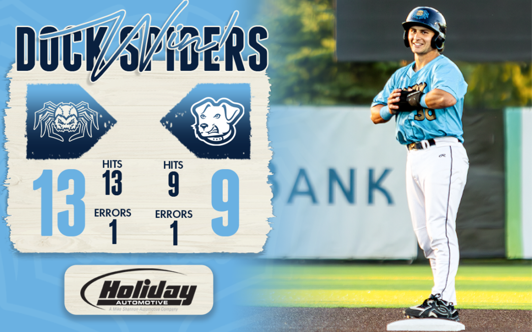 Dock Spiders Defeat Battle Jacks in Second Half Opener