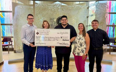 Agnesian HealthCare Foundation awards $50,000 to Holy Family Warming Shelter to support housing-insecure patients