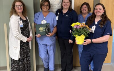 Family Birth Suites nurse receives Waupun Memorial Hospital DAISY Award for Extraordinary Nurses honor