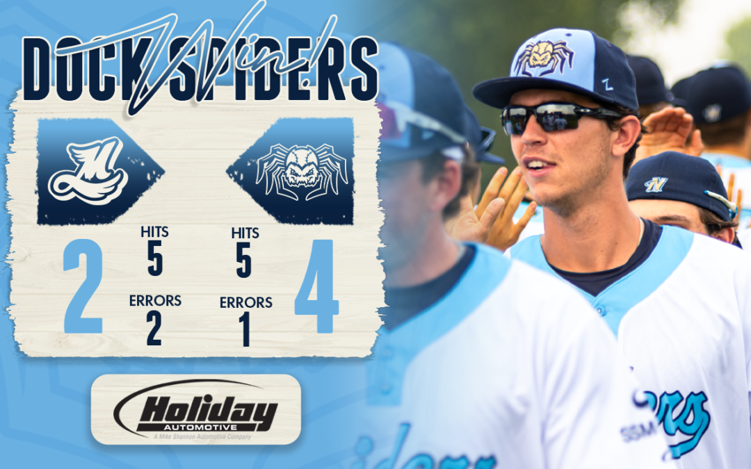 Dock Spiders Rally Past the Mallards