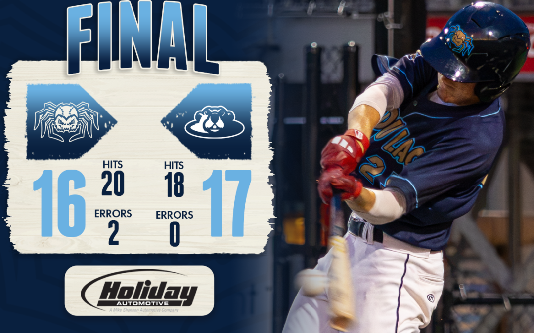Dock Spiders Lose Season Series Finale Against Woodchucks