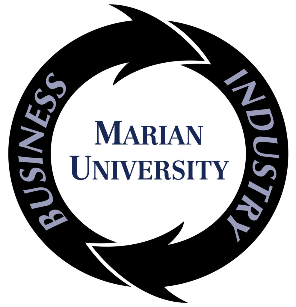 Marian busines and industry logo