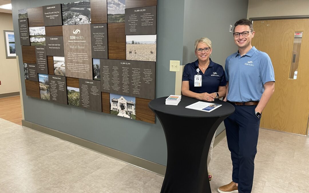New donor wall honors generosity, celebrates legacy at SSM Health Waupun Memorial Hospital