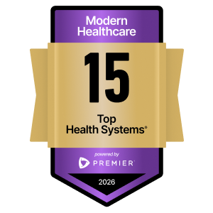 15 top health systems