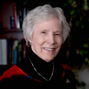 An smiling older woman