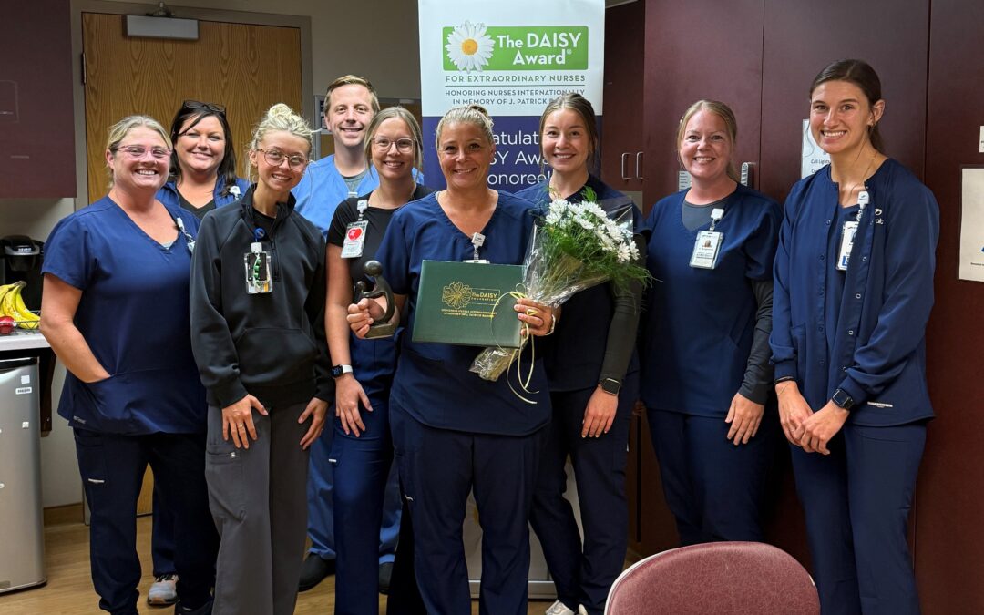 SSM Health St. Agnes Hospital Emergency Room RN receives DAISY Award for Extraordinary Compassion