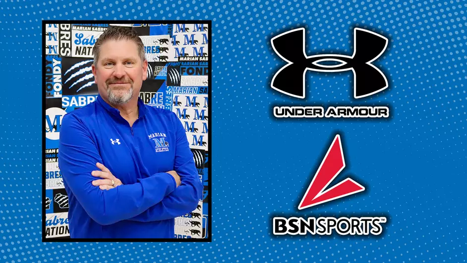 A coach with two logos