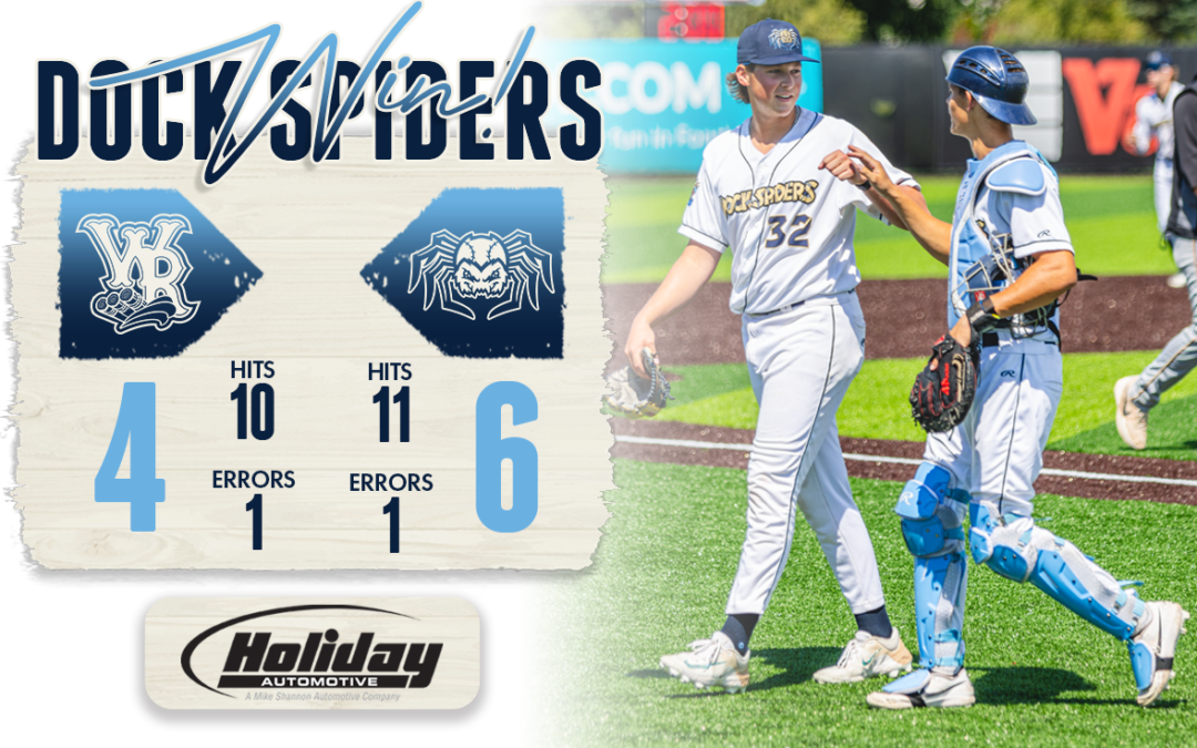 Dock Spiders Close Out Against the Rafters
