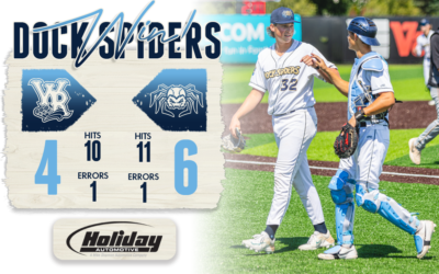 Dock Spiders Close Out Against the Rafters