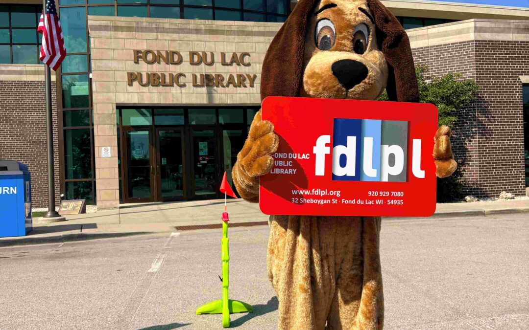 Refer a friend or sign up for a library card for a chance to win at the Fond du Lac Public Library