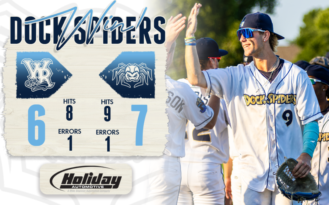 Dock Spiders Close Out 2026 with One-Run Win Over Rafters