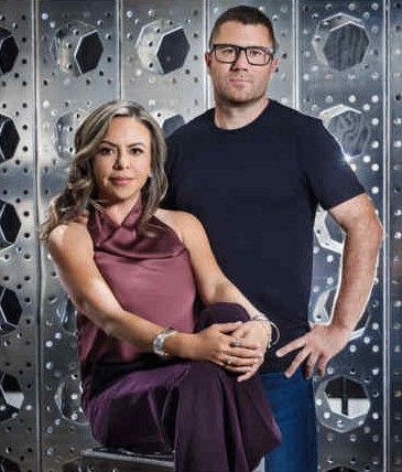 A man and a woman