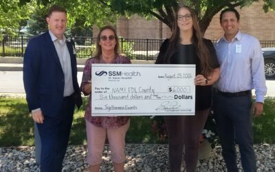 SSM Health awards $6,000 community health gift to NAMI Fond du Lac County