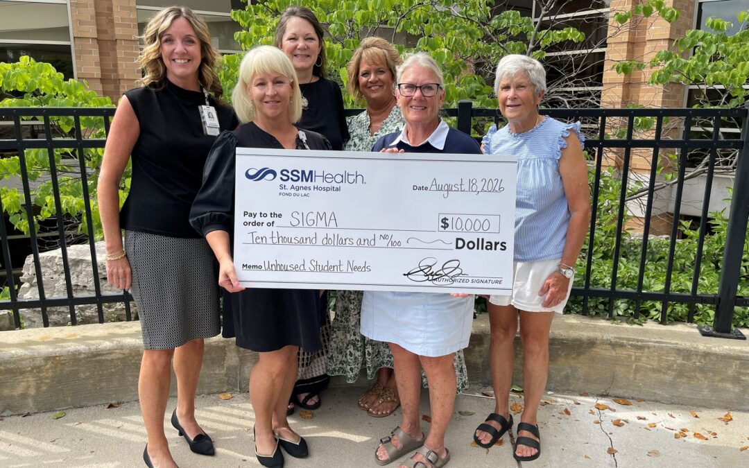 SSM Health supporting Sigma of Fond du Lac’s efforts to assist unhoused students, families in crisis