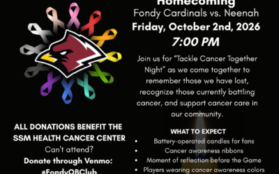 “Tackle Cancer Together” Night to BringFond du Lac Football Community Together