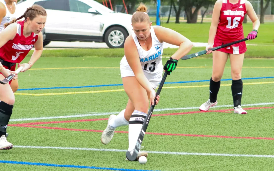 Marian field hockey completes weekend sweep defeating Kenyon