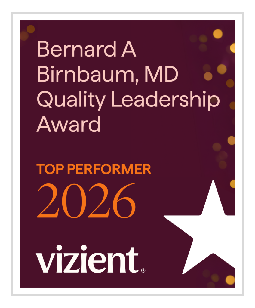 An award by Vizient and a star